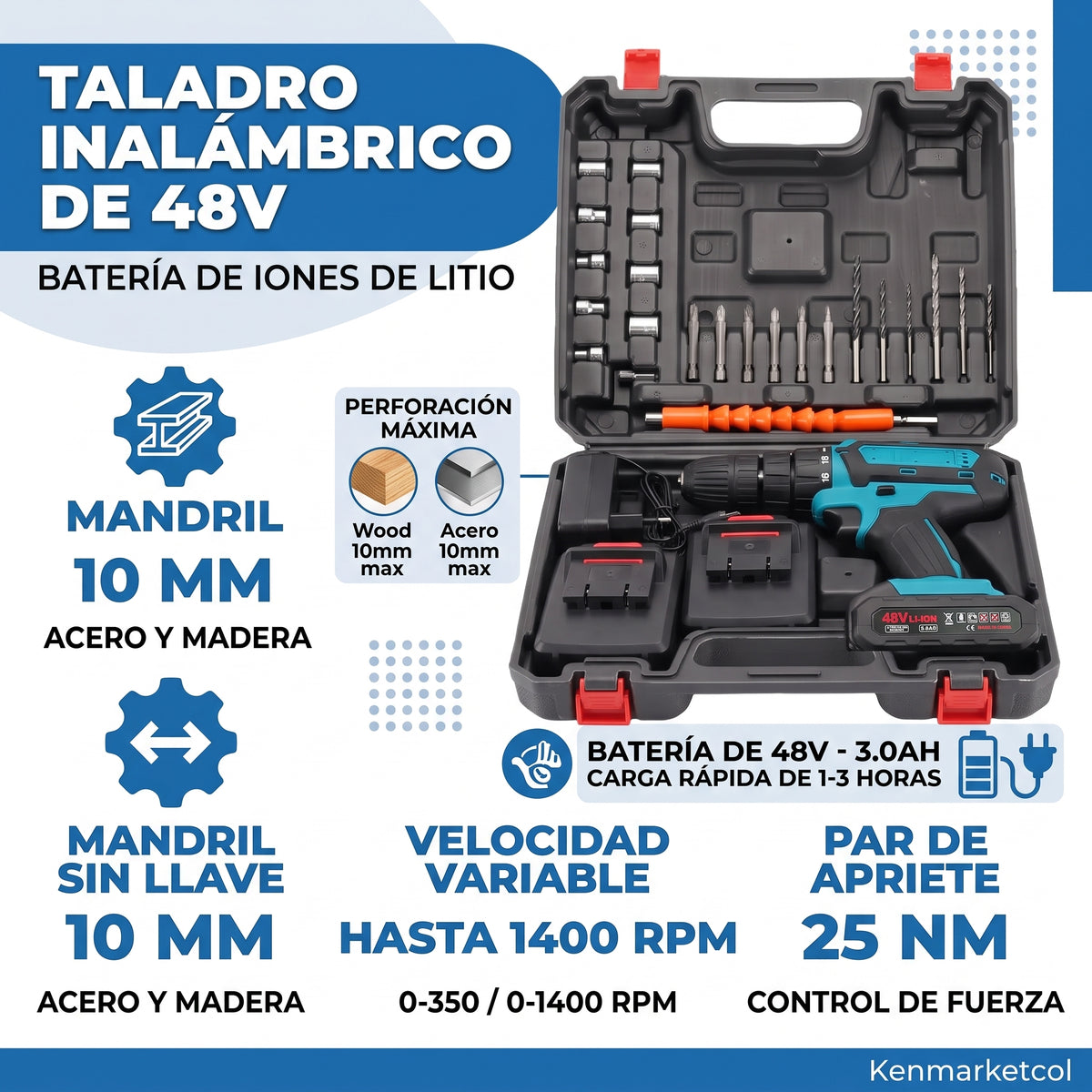 Taladro Pro Max Inalambrico
