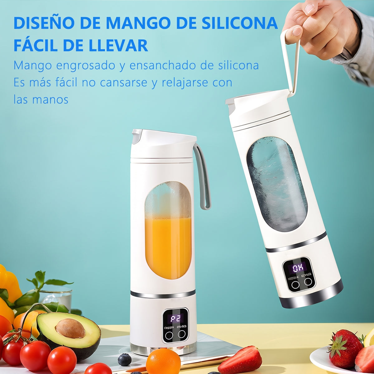 Turbo Procesadora Portatil Usb Jugos