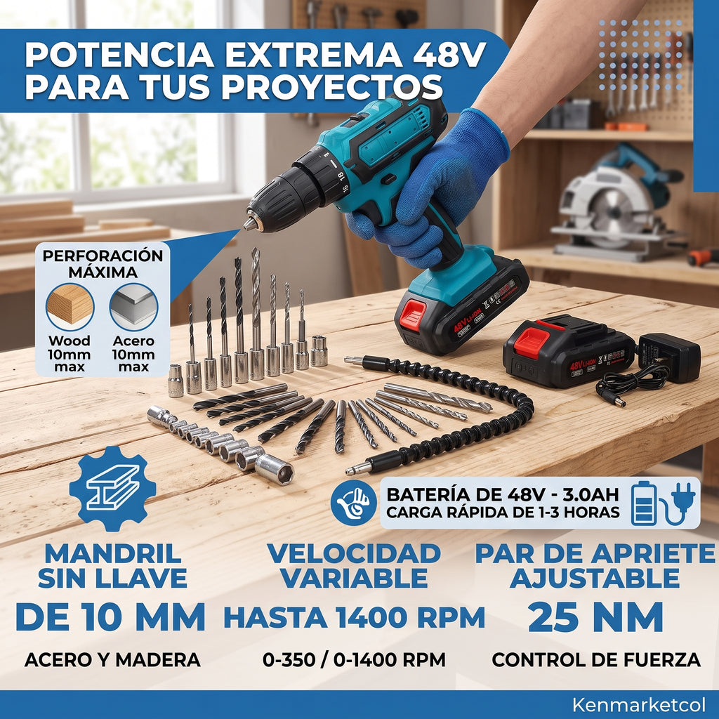 Taladro Pro Max Inalambrico