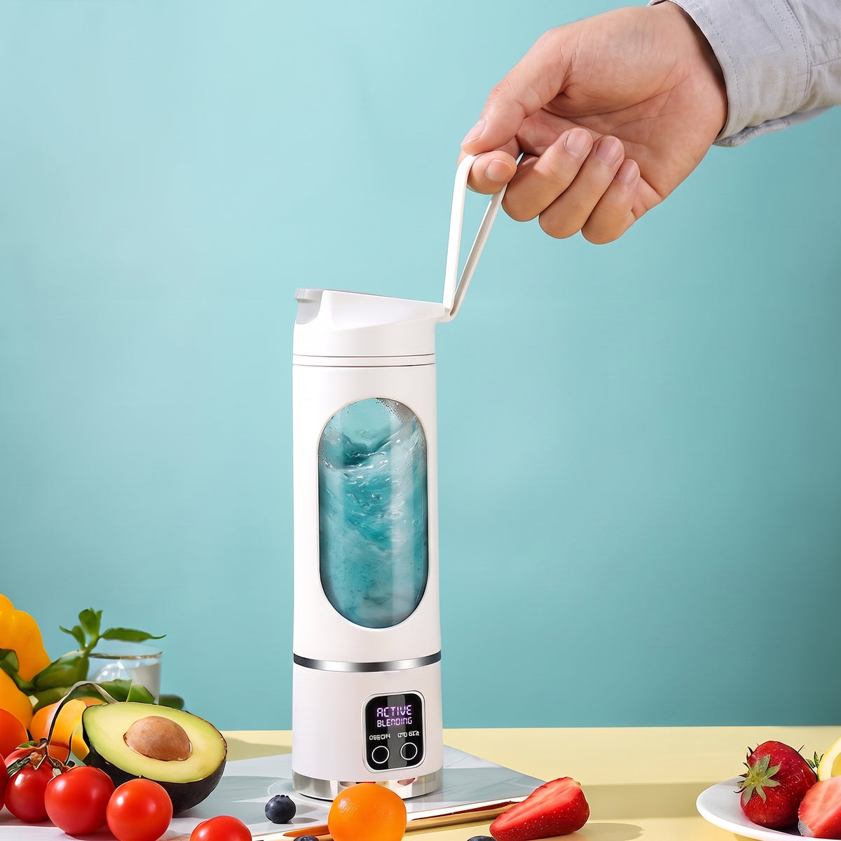 Turbo Procesadora Portatil Usb Jugos