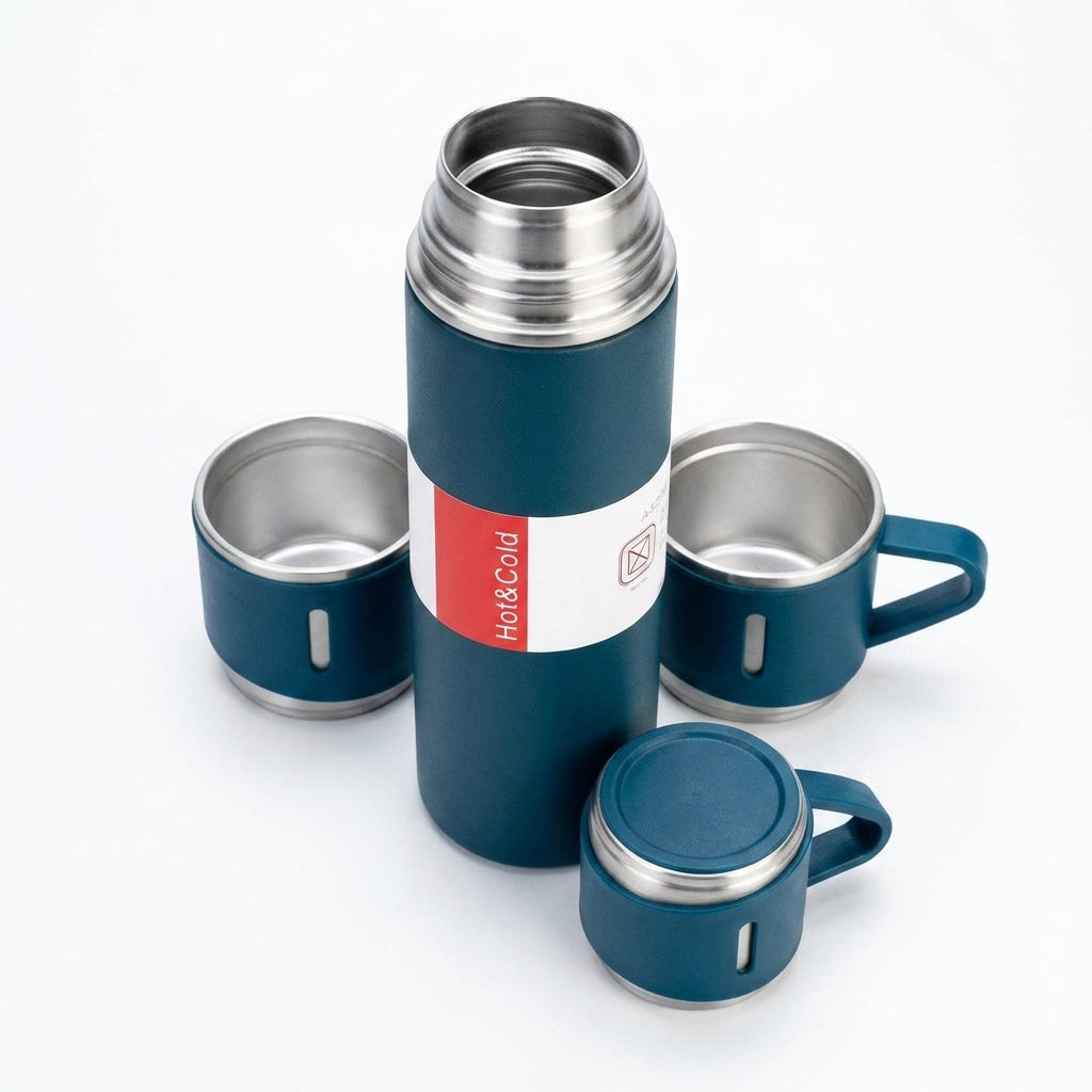 Termo Acero Inoxidable 2 Tazas